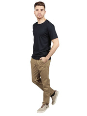 SLIM FIT CHINO TROUSERS – CLASSIC KHAKI